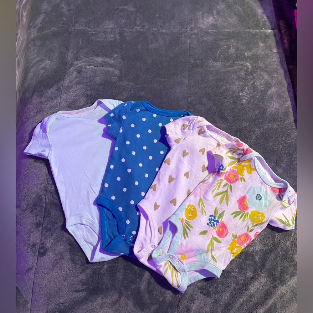 Girls 4 set onesie